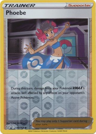 Phoebe 130/163 Reverse Holo | Battle Styles | Pokemon Card