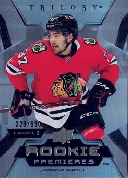 David Gust #170 Chicago Blackhawks | 2023-24 Upper Deck Trilogy | NHL Trading Card