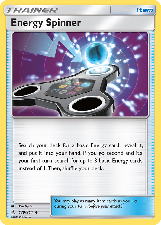 Energy Spinner 170/214 Uncommon | Unbroken Bonds | Pokemon Card