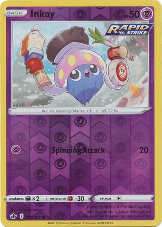 Buy Inkay Common | Chilling Reign | Pokemon Card Australia – Brickheads ...