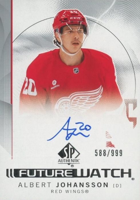 Albert Johansson #171 Detroit Red Wings | 2024-25 SP Authentic | NHL Trading Card