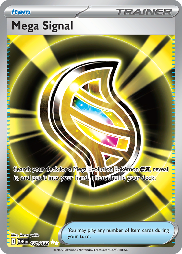 Mega Signal 171/132 Ultra Rare | Mega Evolution | Pokemon Card