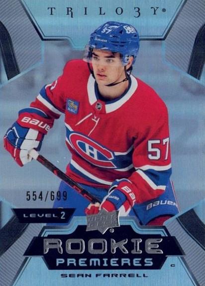 Sean Farrell #172 Montreal Canadiens | 2023-24 Upper Deck Trilogy | NHL Trading Card