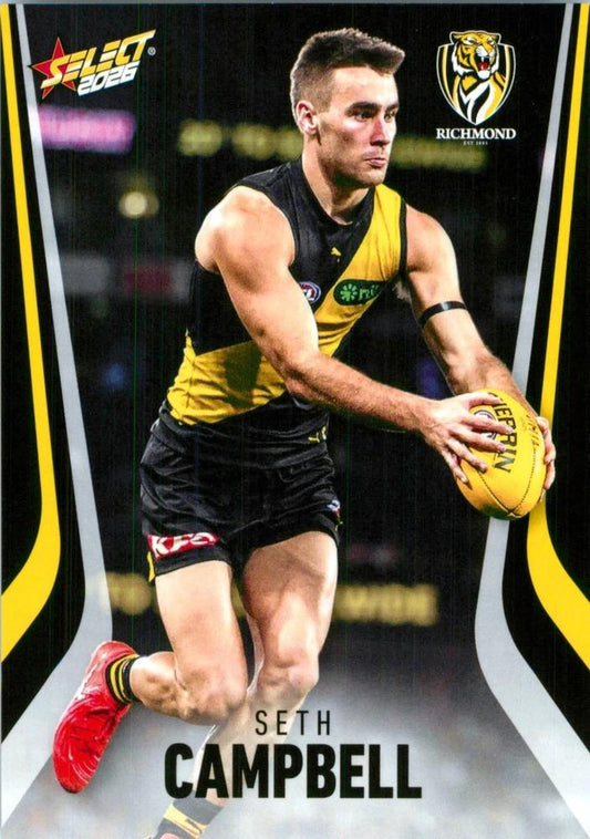 Seth Campbell #173 Richmond Tigers | 2026 Select AFL Footy Stars | Trading Card