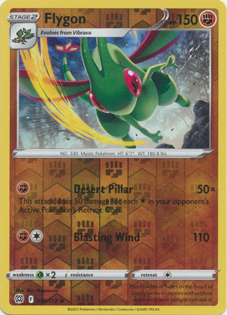 Flygon 76/172 Reverse Holo | Brilliant Stars | Pokemon Card
