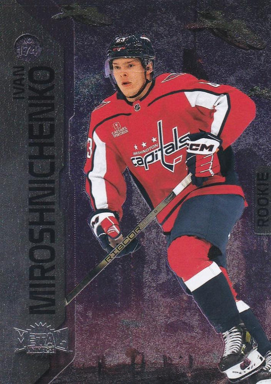 Ivan Miroshnichenko #174 Washington Capitals | 2023-24 SkyBox Metal Universe | NHL Trading Card