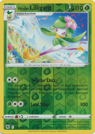 Hisuian Lilligant 16/189 Reverse Holo | Astral Radiance | Pokemon Card