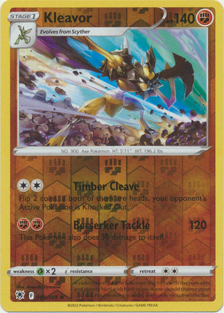 Kleavor 86/189 Reverse Holo | Astral Radiance | Pokemon Card