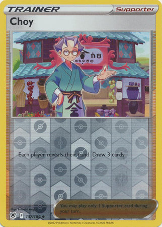 Choy 137/189 Reverse Holo | Astral Radiance | Pokemon Card