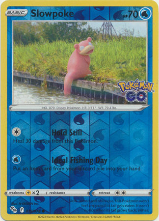 Slowpoke 19/78 Reverse Holo | Pokémon GO | Pokemon Card