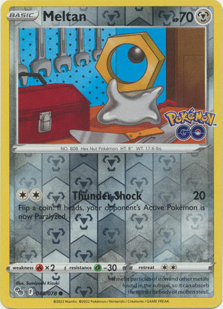Meltan 45/78 Reverse Holo | Pokémon GO | Pokemon Card