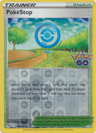 PokéStop 68/78 Reverse Holo | Pokémon GO | Pokemon Card