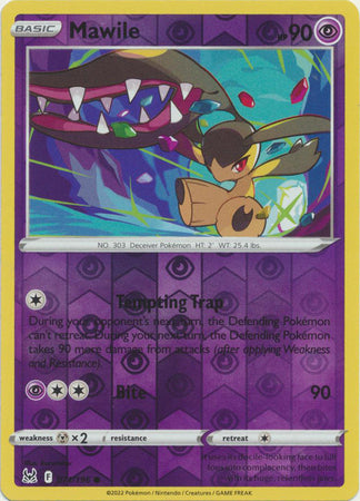 Mawile 71/196 Reverse Holo | Lost Origin | Pokemon Card