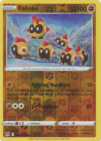 Falinks 110/196 Reverse Holo | Lost Origin | Pokemon Card