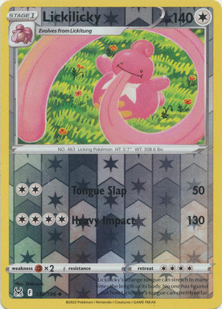 Lickilicky 139/196 Reverse Holo | Lost Origin | Pokemon Card