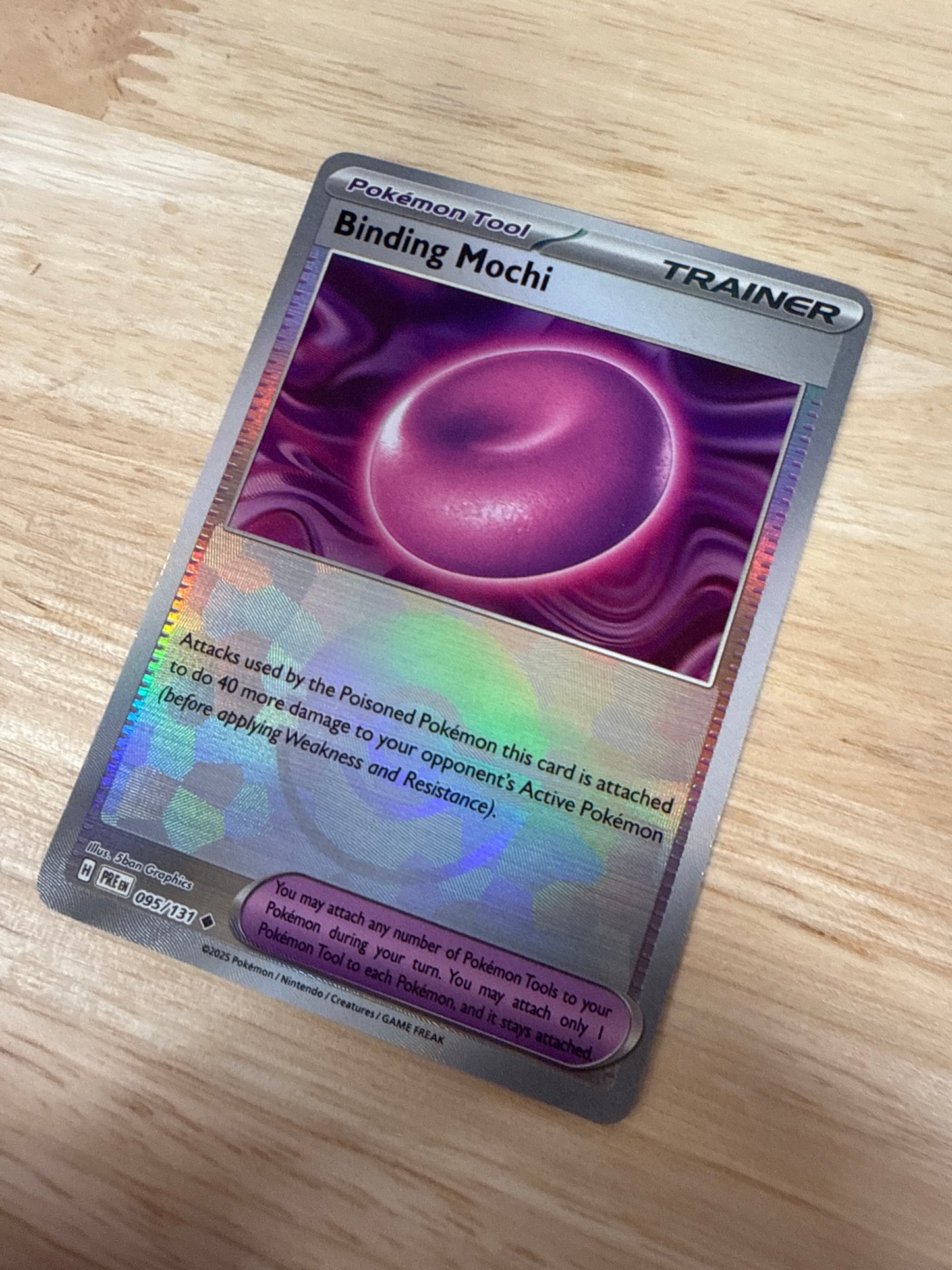 Binding Mochi 95/131 Pokeball Holo | Prismatic Evolutions | Pokemon Card