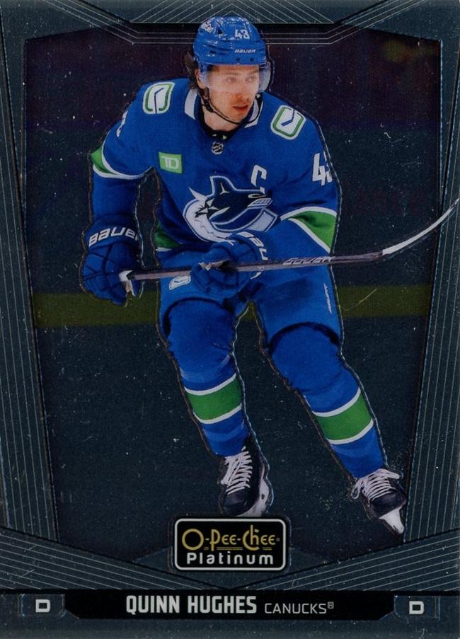 Quinn Hughes #175 Vancouver Canucks | 2024-25 O-Pee-Chee Platinum | NHL Trading Card