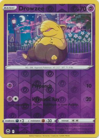 Drowzee 60/195 Reverse Holo | Silver Tempest | Pokemon Card