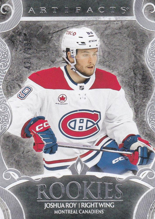 Joshua Roy #176 Montreal Canadiens | 2024-25 Upper Deck Artifacts | NHL Trading Card