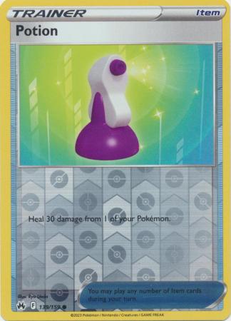 Potion 139/159 Reverse Holo | Crown Zenith | Pokemon Card