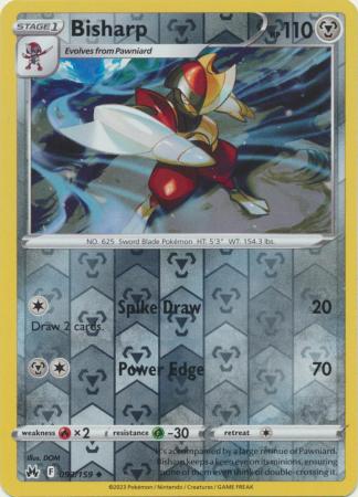 Bisharp 93/159 Reverse Holo | Crown Zenith | Pokemon Card