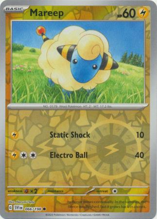 Mareep 66/198 Reverse Holo | Scarlet & Violet | Pokemon Card