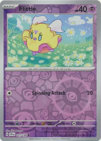 Flittle 101/198 Reverse Holo | Scarlet & Violet | Pokemon Card