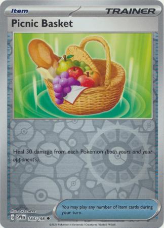 Picnic Basket 184/198 Reverse Holo | Scarlet & Violet | Pokemon Card