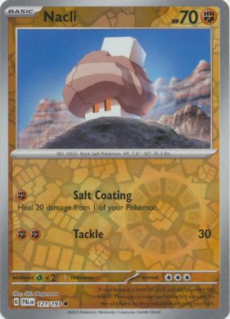 Nacli 121/193 Reverse Holo | Paldea Evolved | Pokemon Card