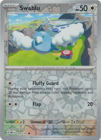 swablu pokemon card value Buy Swablu Common | Obsidian Flames