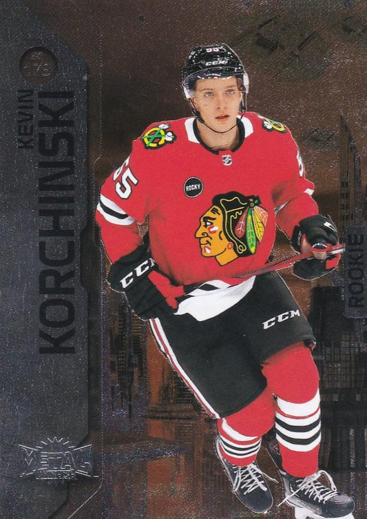 Kevin Korchinski #178 Chicago Blackhawks | 2023-24 SkyBox Metal Universe | NHL Trading Card