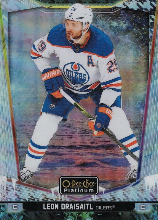 Leon Draisaitl #178 Edmonton Oilers | 2024-25 O-Pee-Chee Platinum | NHL Trading Card