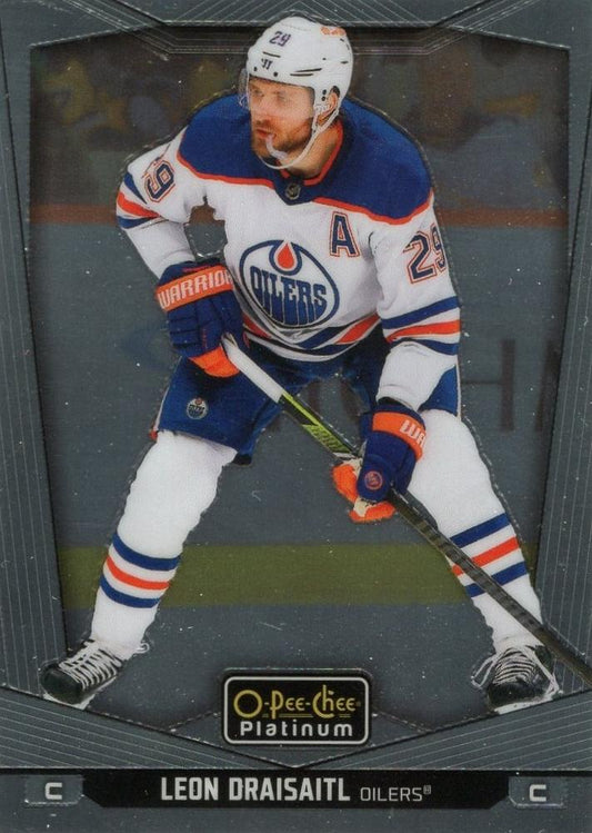 Leon Draisaitl #178 Edmonton Oilers | 2024-25 O-Pee-Chee Platinum | NHL Trading Card