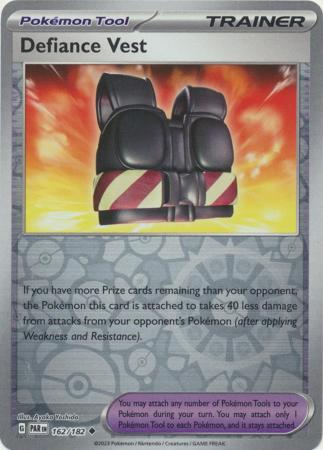 Defiance Vest 162/182 Reverse Holo | Paradox Rift | Pokemon Card