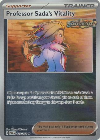 Professor Sada's Vitality 170/182 Reverse Holo | Paradox Rift | Pokemon Card