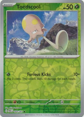 Buy Toedscool | Paldean Fates | Pokemon Card Australia – Brickheads ...