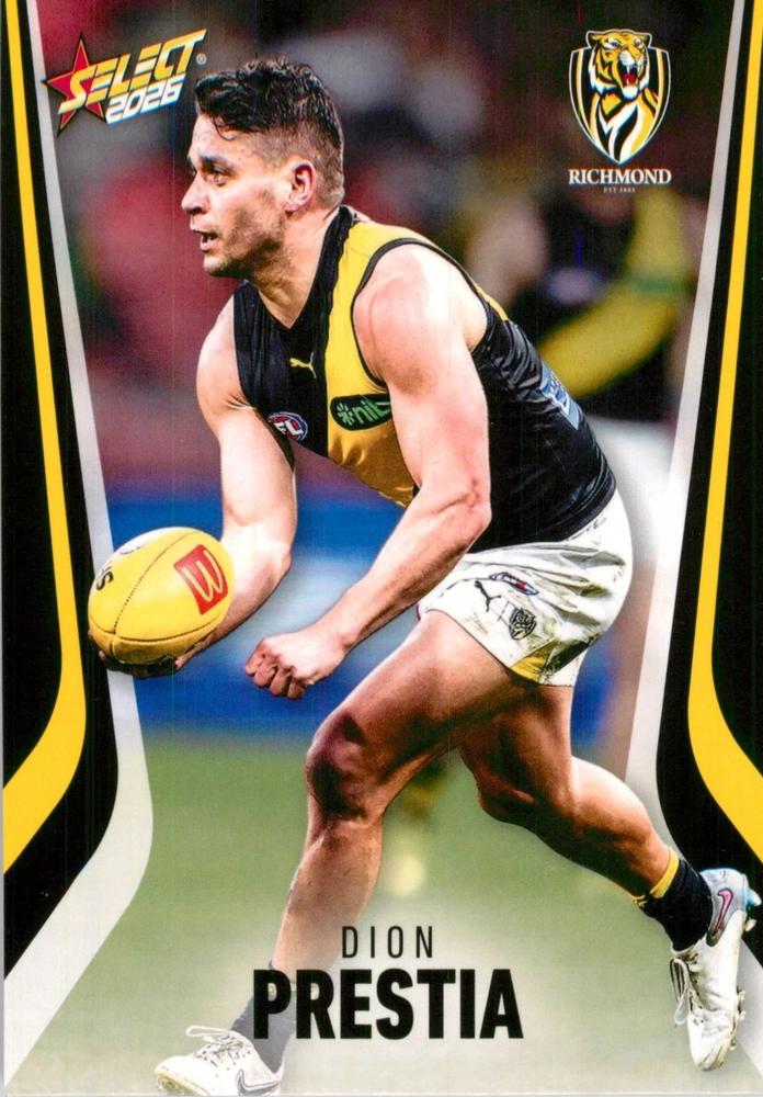 Dion Prestia #179 Richmond Tigers | 2026 Select AFL Footy Stars | Trading Card