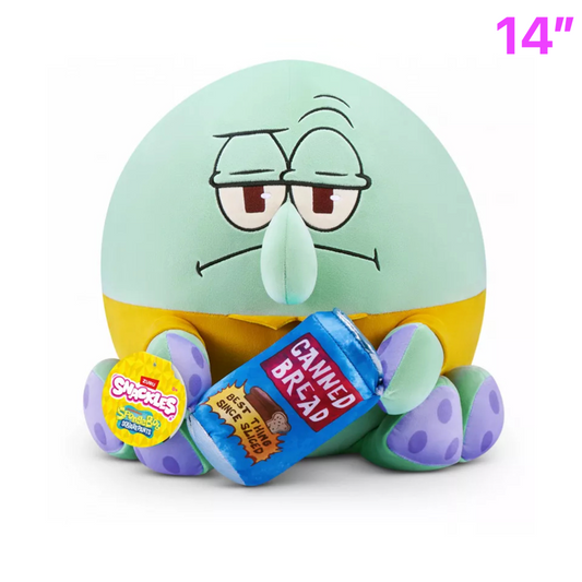 Squidward Tentacles ~ Zuru Snackles Plush Mini Plush 14"