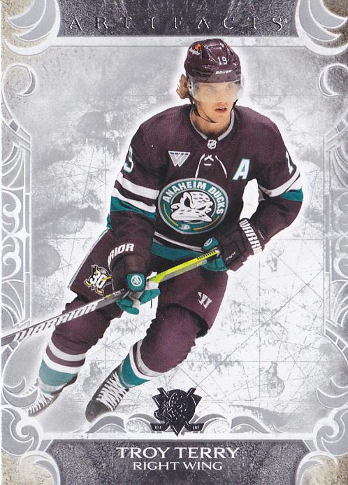 Troy Terry #17 Anaheim Ducks | 2024-25 Upper Deck Artifacts | NHL Trading Card