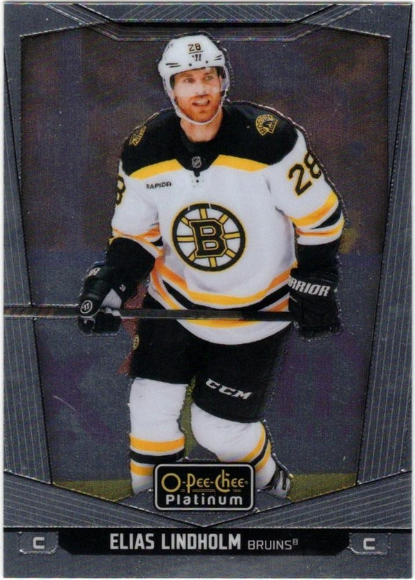 Elias Lindholm #17 Boston Bruins | 2024-25 O-Pee-Chee Platinum | NHL Trading Card