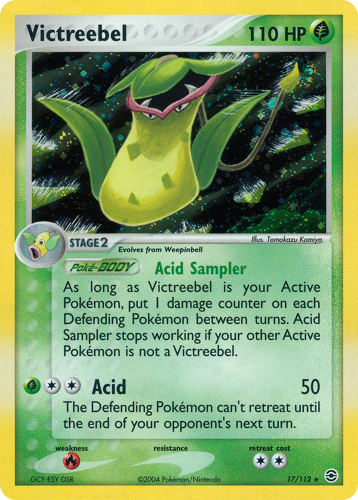 Victreebel 17/112 Rare Holo | FireRed & LeafGreen | Pokemon Card