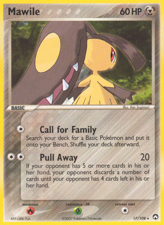 Mawile 17/108 Rare | Power Keepers | Pokemon Card