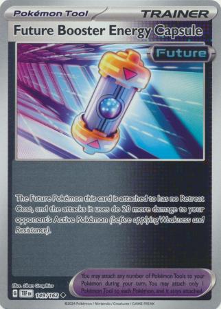 Future Booster Energy Capsule 149/162 Reverse Holo | Temporal Forces | Pokemon Card