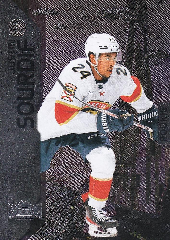 Justin Sourdif #180 Florida Panthers | 2023-24 SkyBox Metal Universe | NHL Trading Card