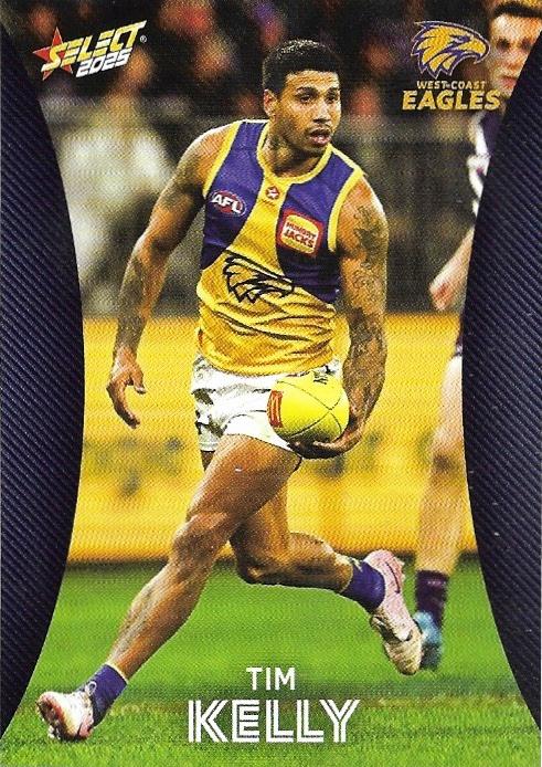Tim Kelly #181 West Coast Eagles | 2025 Select AFL Footy Stars | Trading Card