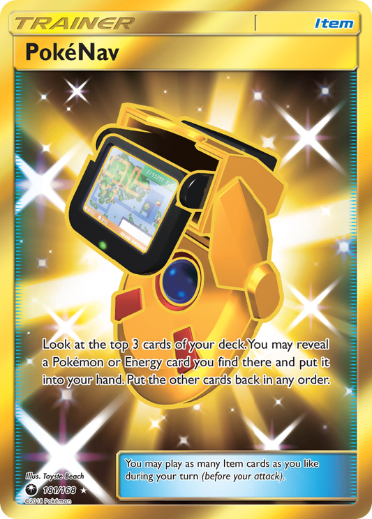 PokéNav 181/168 Rare Secret | Celestial Storm | Pokemon Card