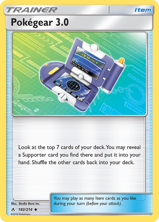 Pokégear 3.0 182/214 Uncommon | Unbroken Bonds | Pokemon Card