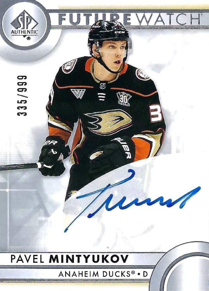 Pavel Mintyukov #183 Anaheim Ducks | 2023-24 SP Authentic | NHL Trading Card