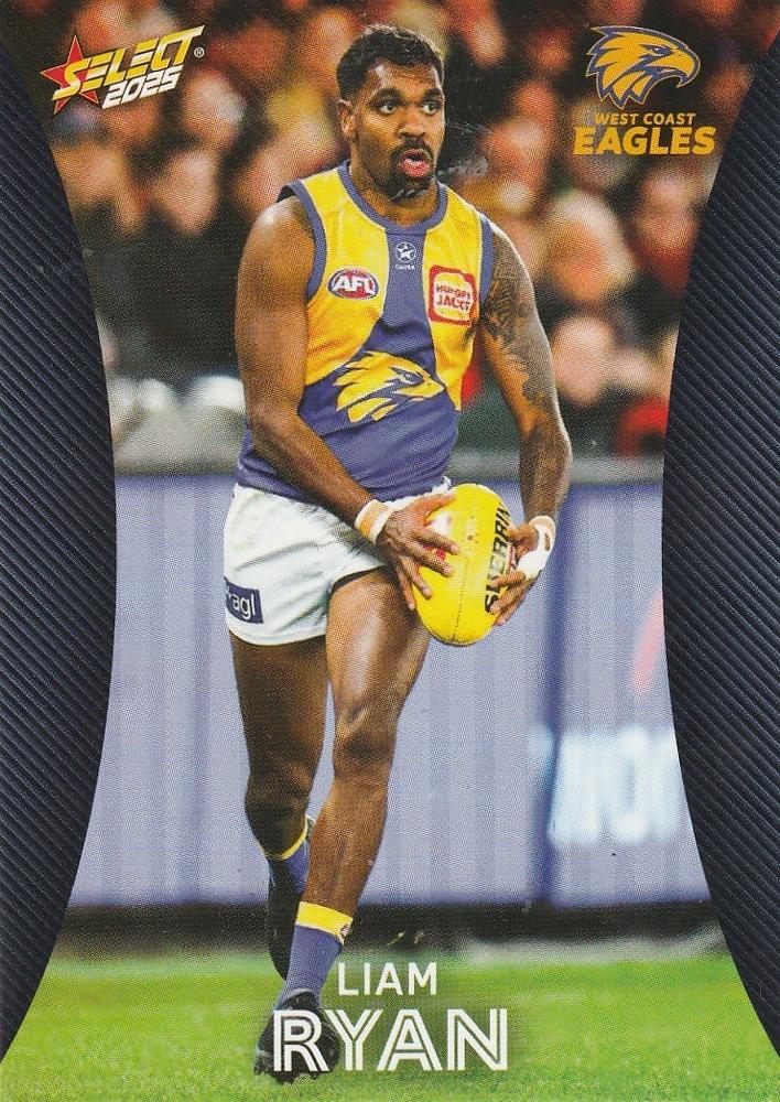 Liam Ryan #184 West Coast Eagles | 2025 Select AFL Footy Stars | Trading Card