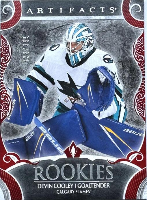 Devin Cooley #186 Calgary Flames | 2024-25 Upper Deck Artifacts | NHL Trading Card